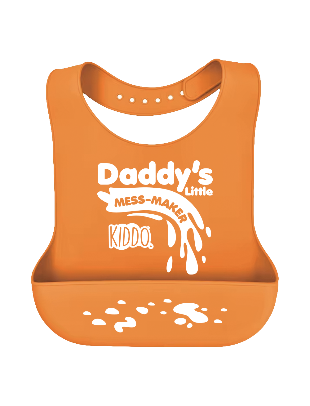 Kiddo Mess Maker Adult Silicone Bib