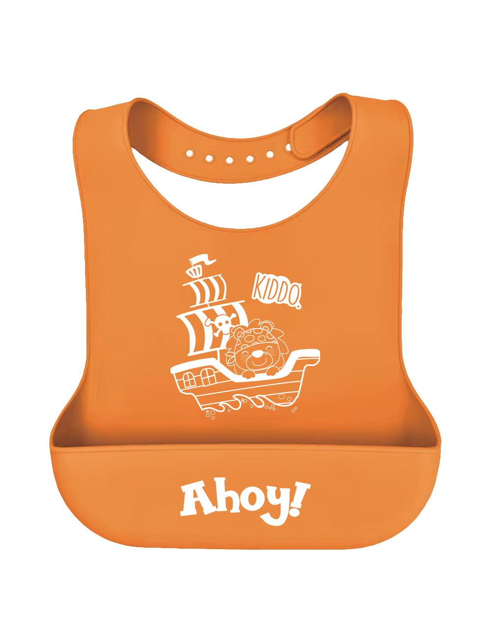 Kiddo Little Sailor Adult Silicone Bib