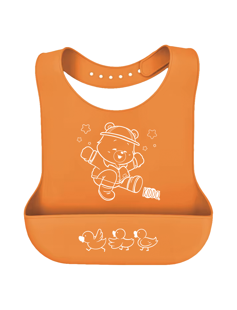 Kiddo Teddy Adult Silicone Bib